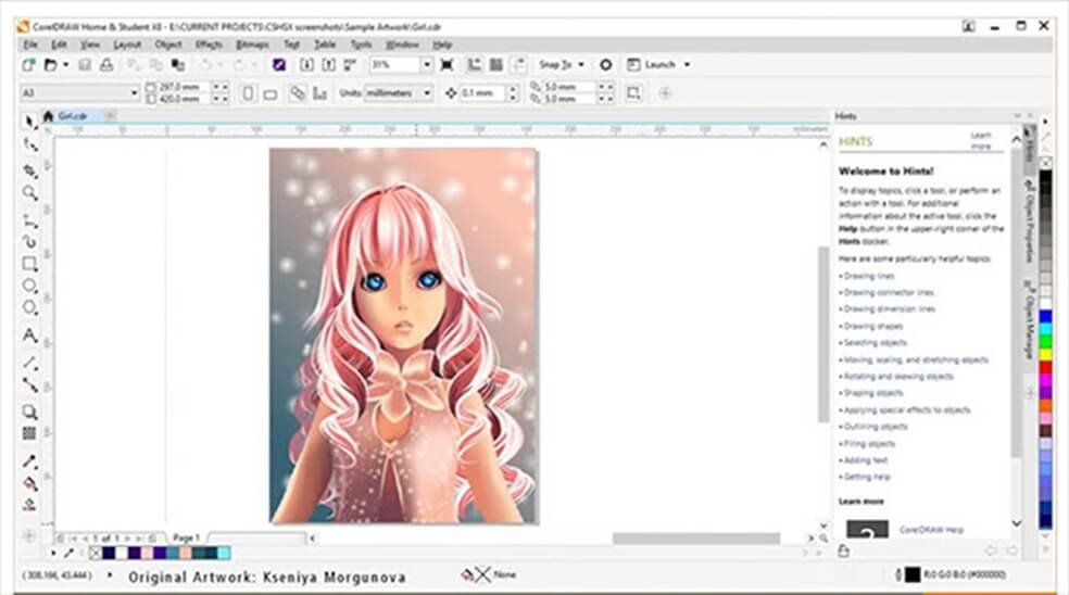 Corel Draw X8 Indir