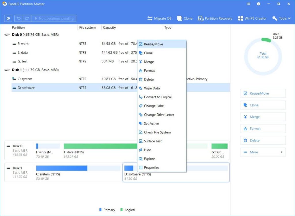 EaseUS Partition Manager Crack